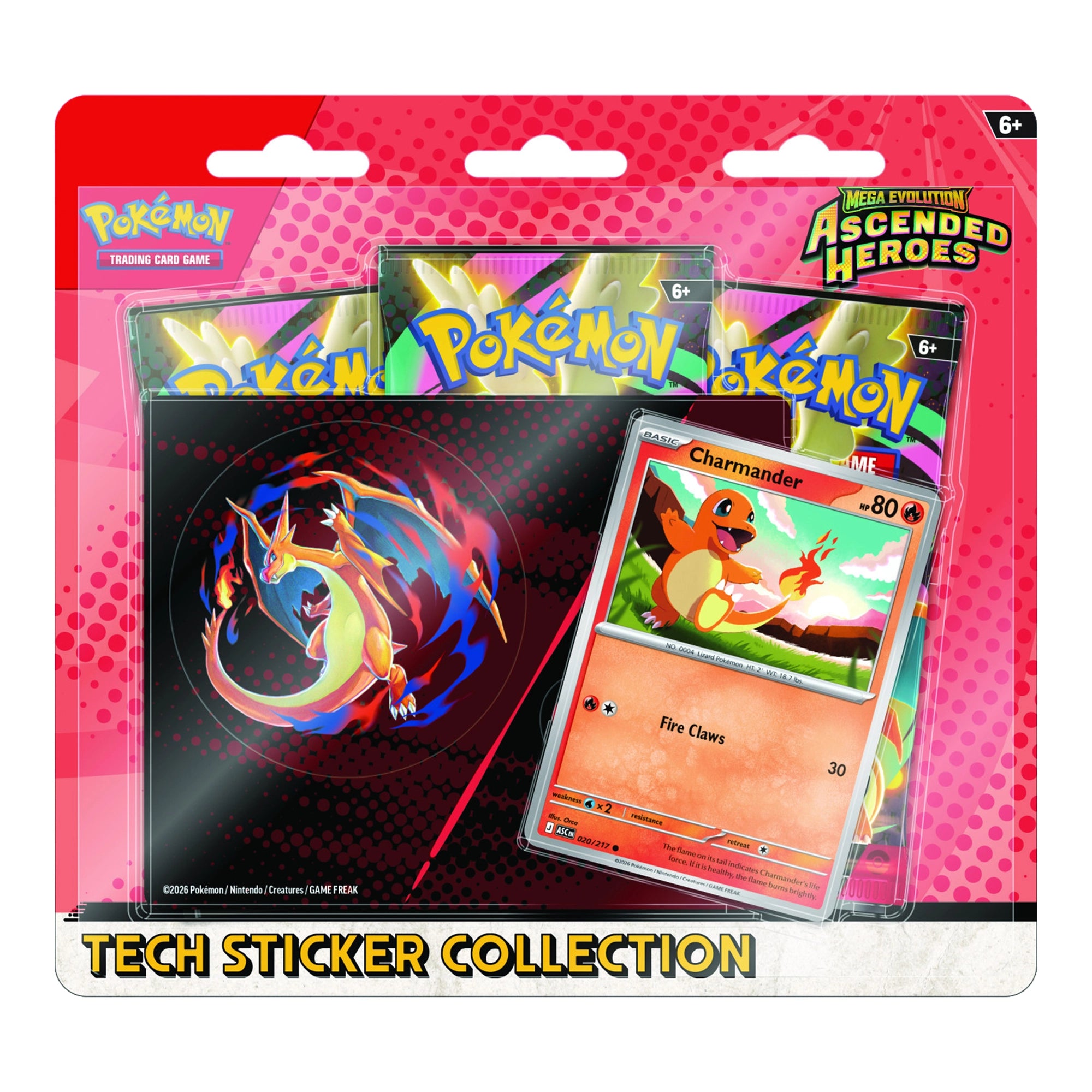 Pokemon TCG Mega Evolution – Ascended Heroes Tech Sticker Collection