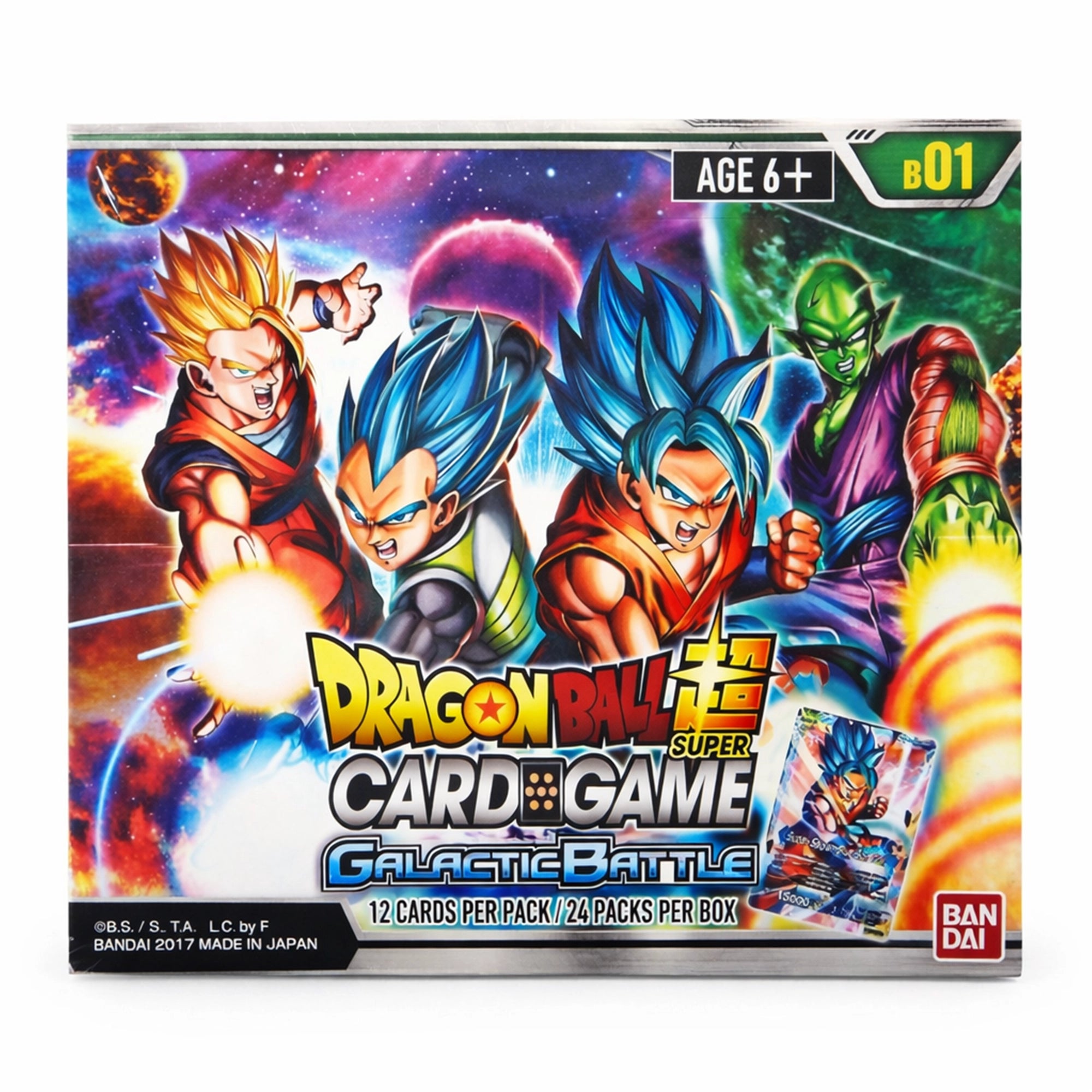 Dragon Ball Super TCG Masters BT01 – Galactic Battle Booster Box