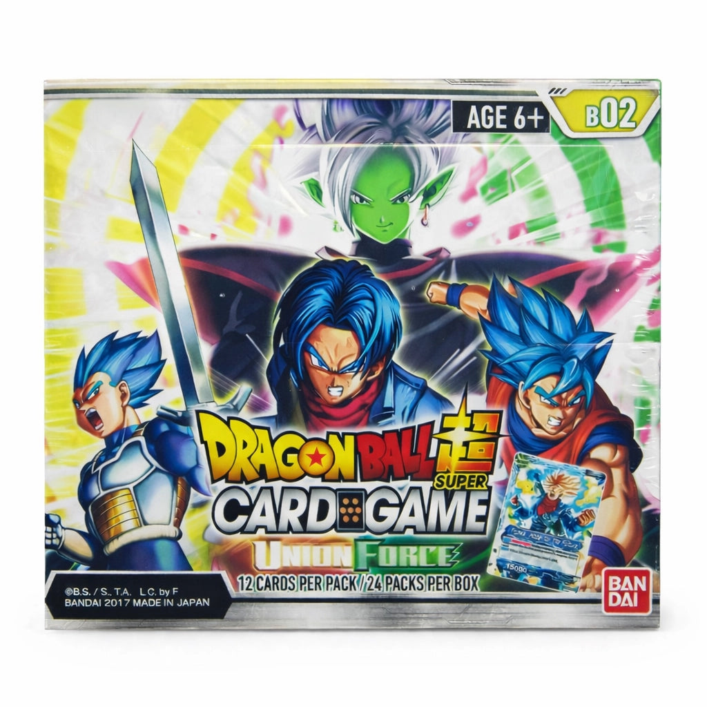 Dragon Ball Super TCG Masters BT02 – Union Force Booster Box