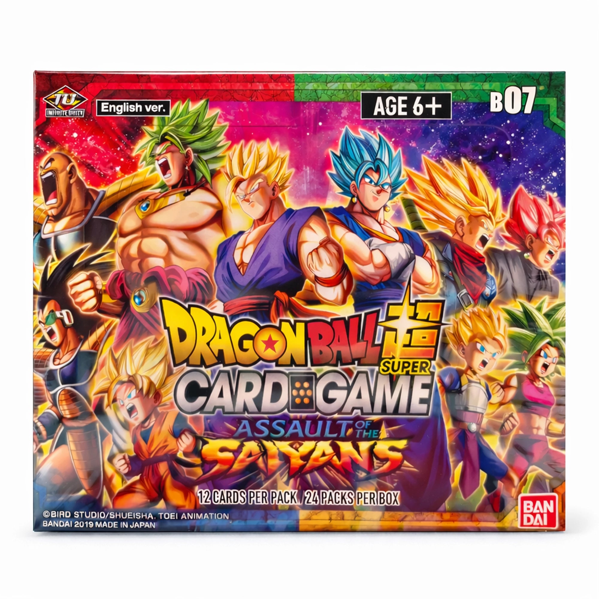 Dragon Ball Super TCG Masters BT07 – Assault of the Saiyans Booster Bo – Card Hive