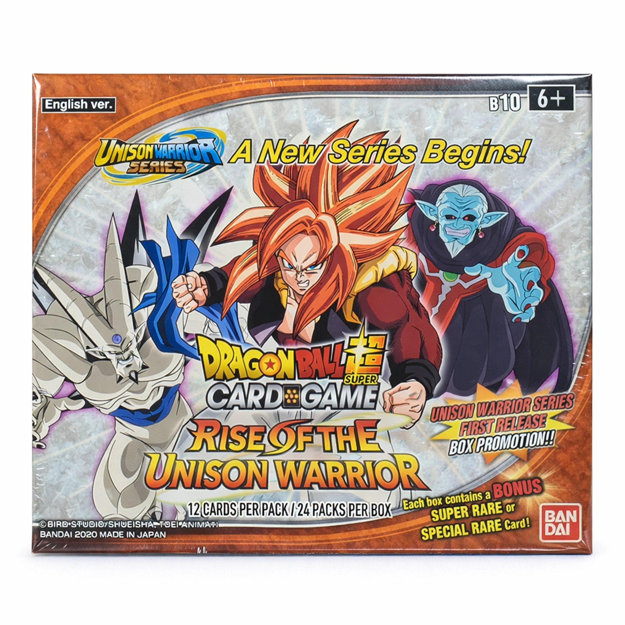 Dragon Ball Super TCG Masters BT10 – Rise of the Unison Warrior Booster Box