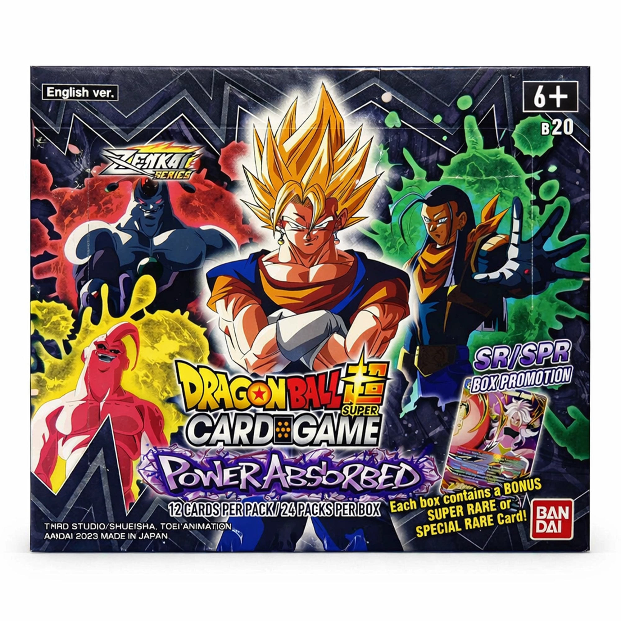 Dragon Ball Super TCG Masters BT20 – Power Absorbed Booster Box