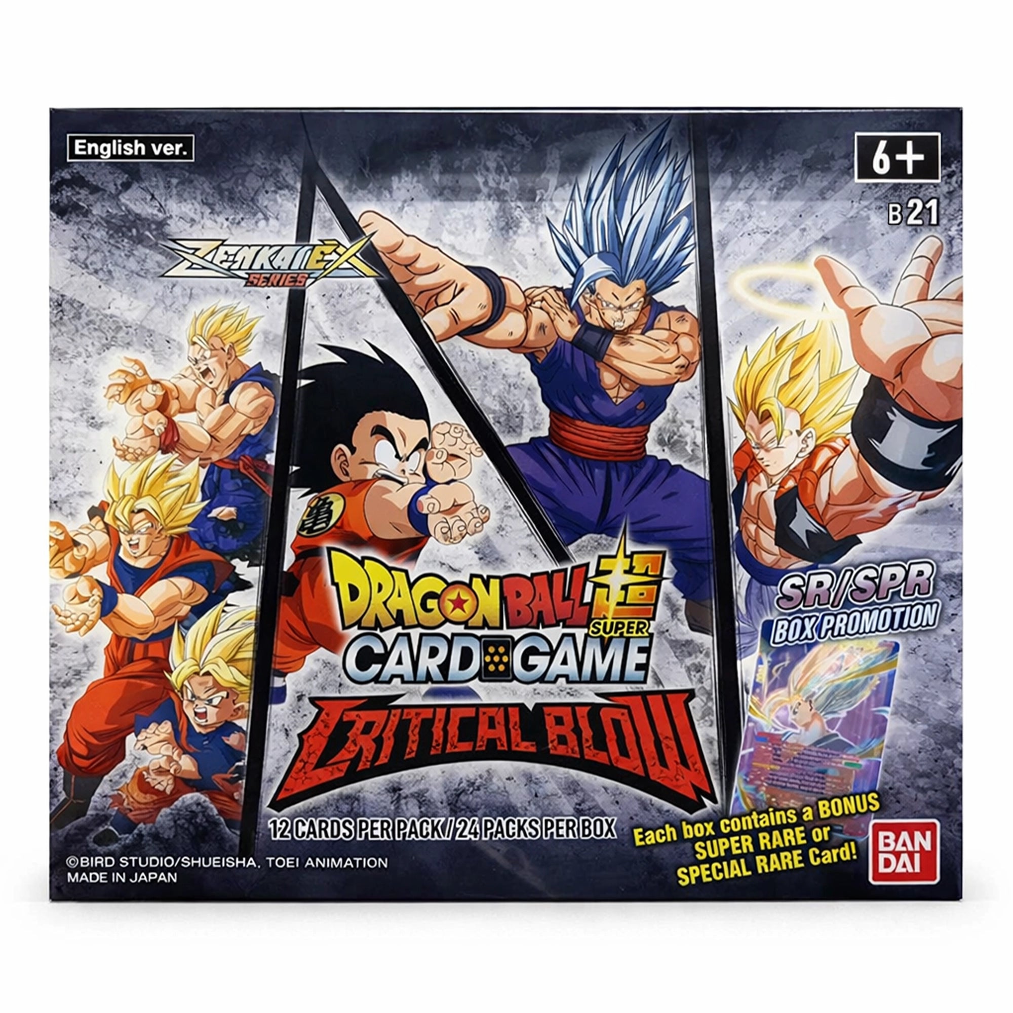Dragon Ball Super TCG Masters BT22 – Critical Blow Booster Box