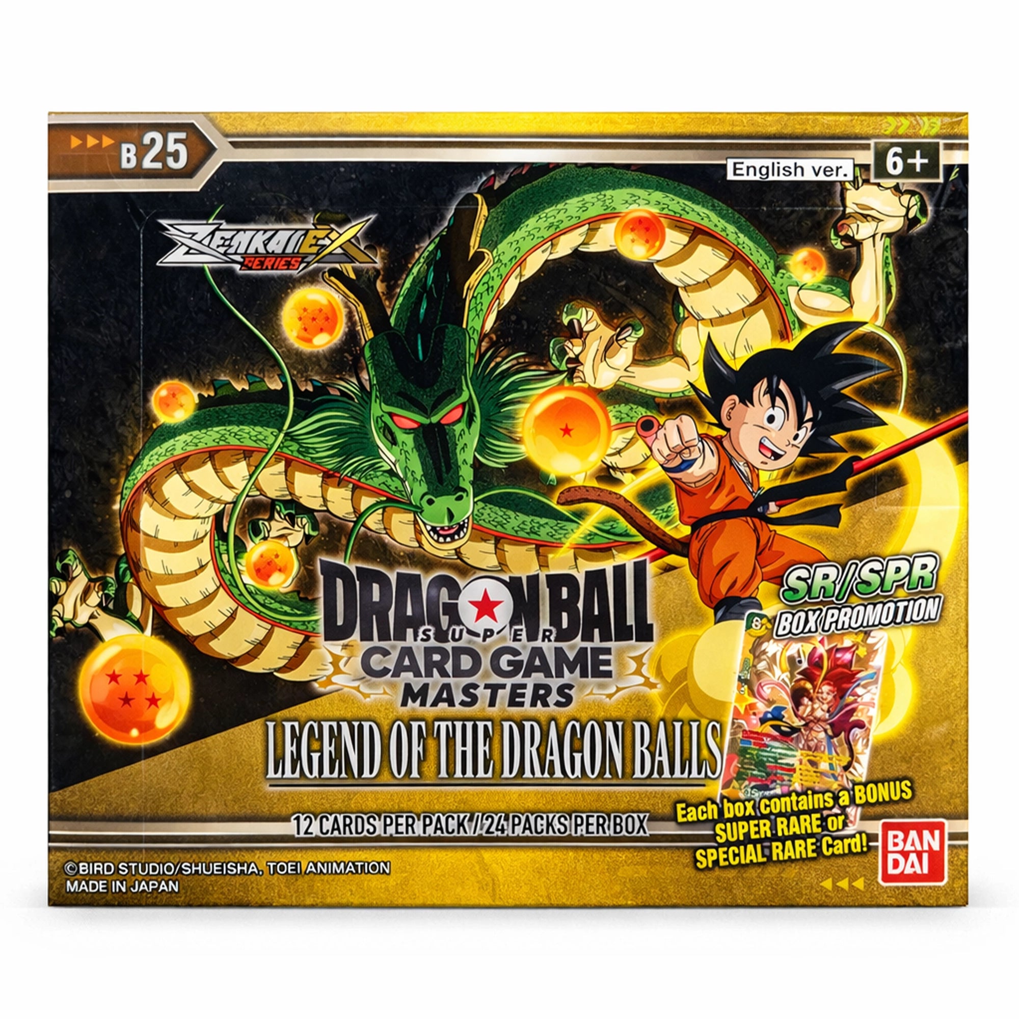 Dragon Ball Super TCG Masters BT25 – Legend of the Dragon Balls Booster Box