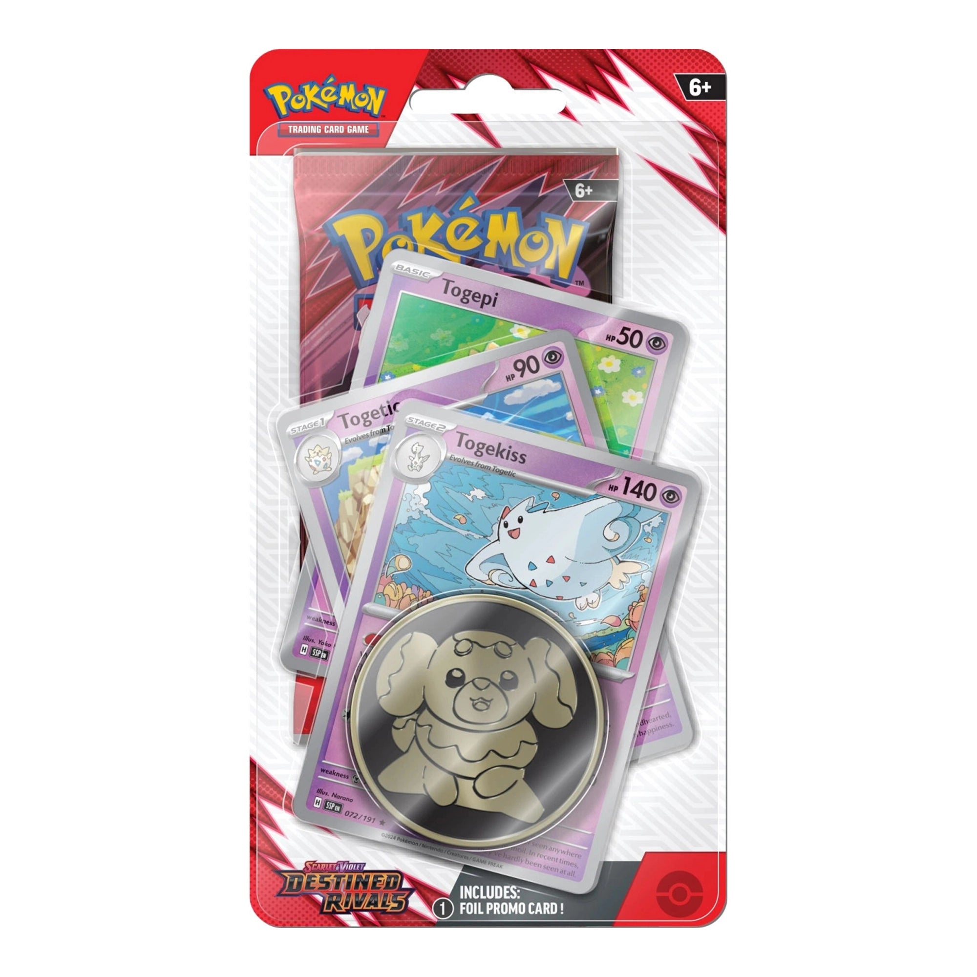 Pokemon Scarlet & Violet – Destined Rivals Premium Checklane Blister