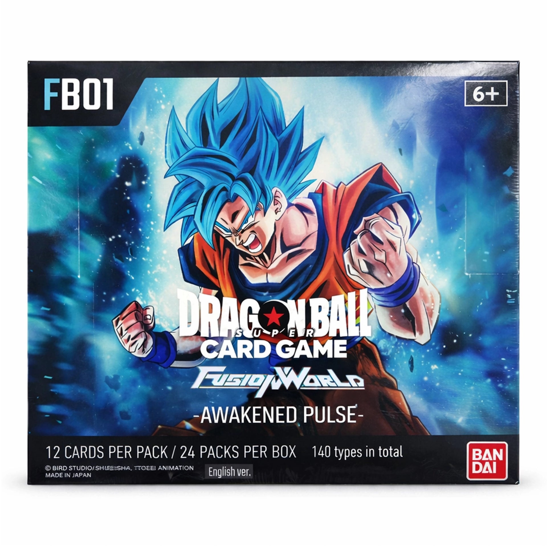 dragon ball fusion world booster box fb01 Dragon Ball Fusion World -AWAKENED PULSE- FB01 Booster Japanese main image 1
