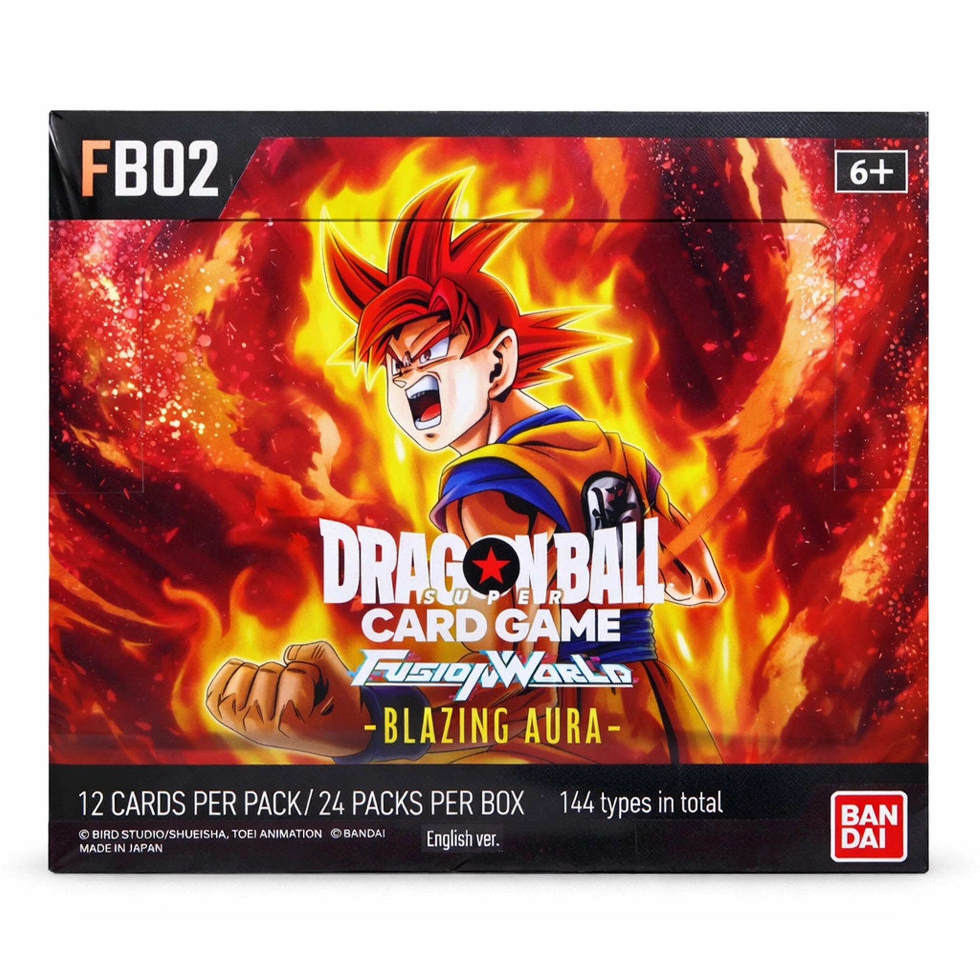 Dragon Ball Super TCG Fusion World FB02 – Blazing Aura Booster Box