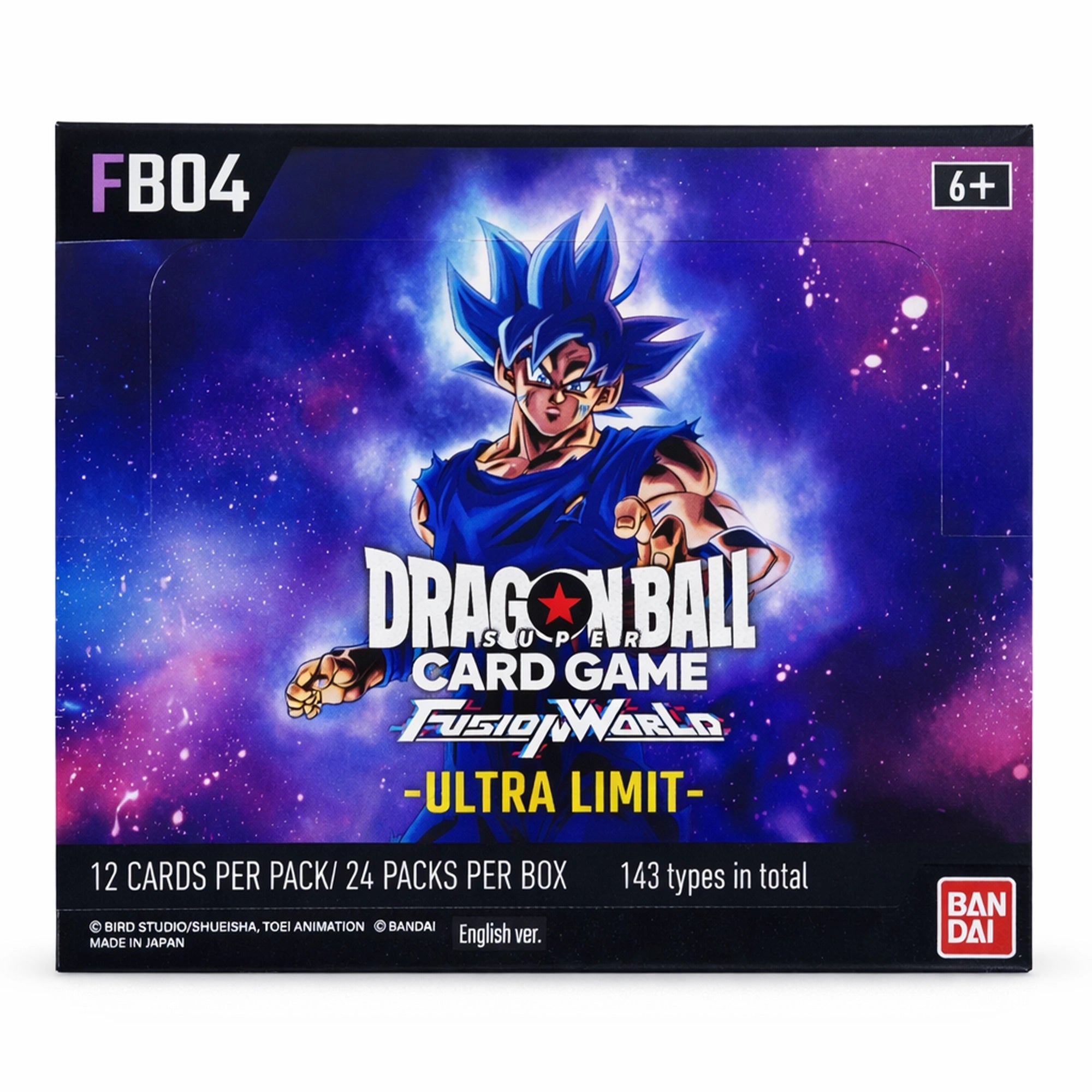 Dragon Ball Super TCG Fusion World FB04 – Ultra Limit Booster Box