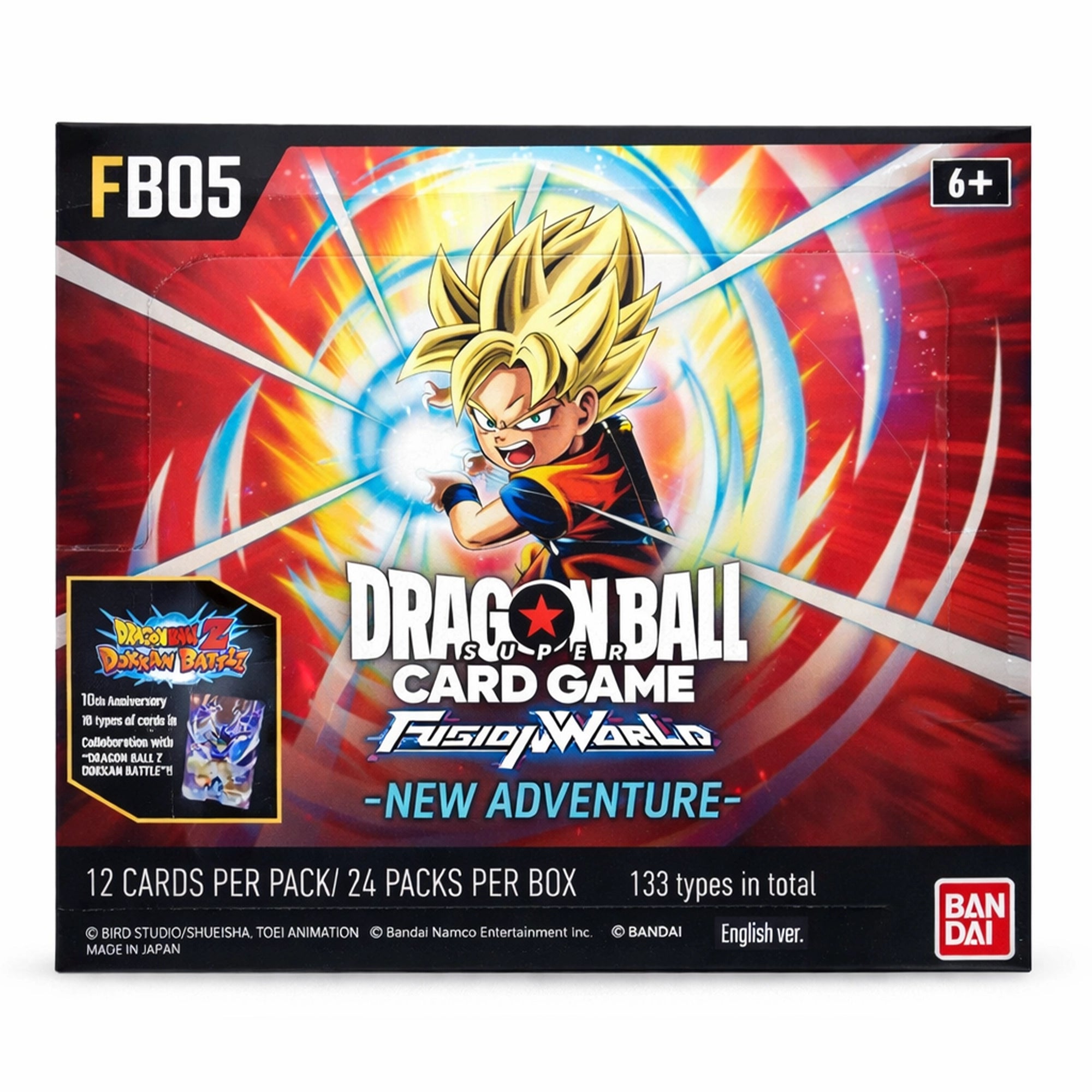 Dragon Ball Super TCG Fusion World FB05 – New Adventure Booster Box