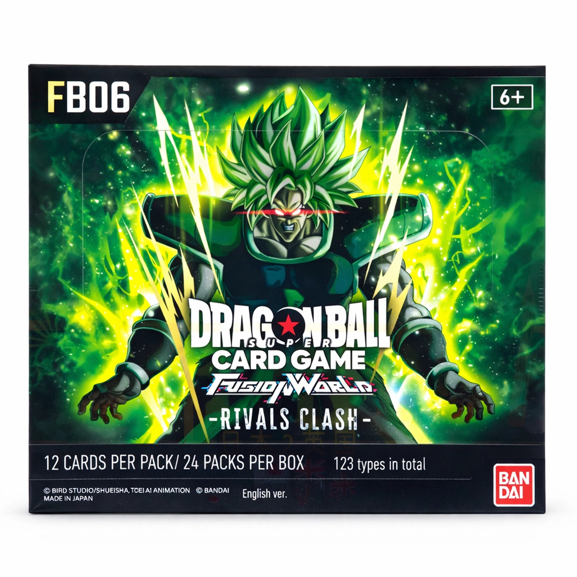 Dragon Ball Super TCG Fusion World FB06 – Rivals Clash Booster Box