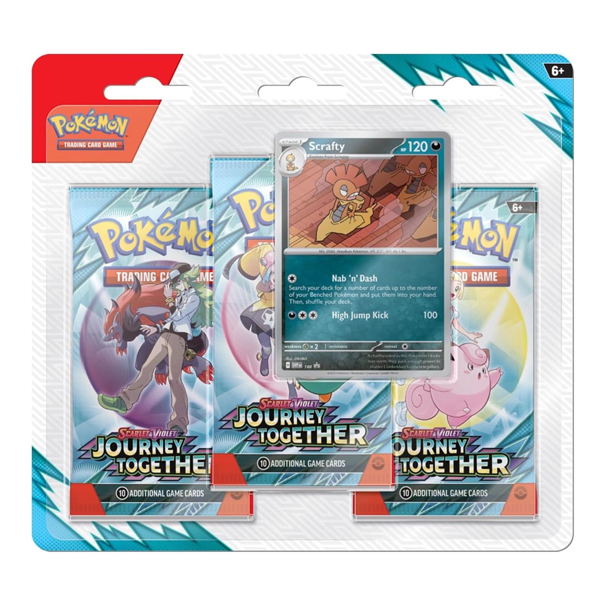 Pokemon Scarlet & Violet – Journey Together 3-Pack Blister