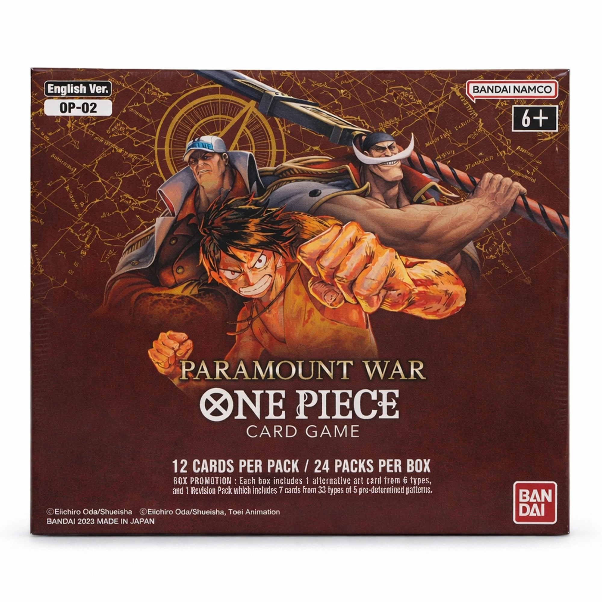 One Piece TCG OP02 – Paramount War Booster Box