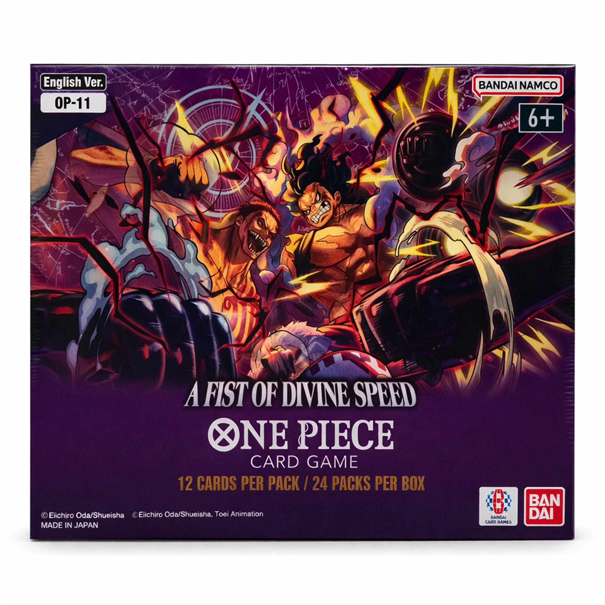 One Piece TCG OP11 – A Fist of Divine Speed Booster Box