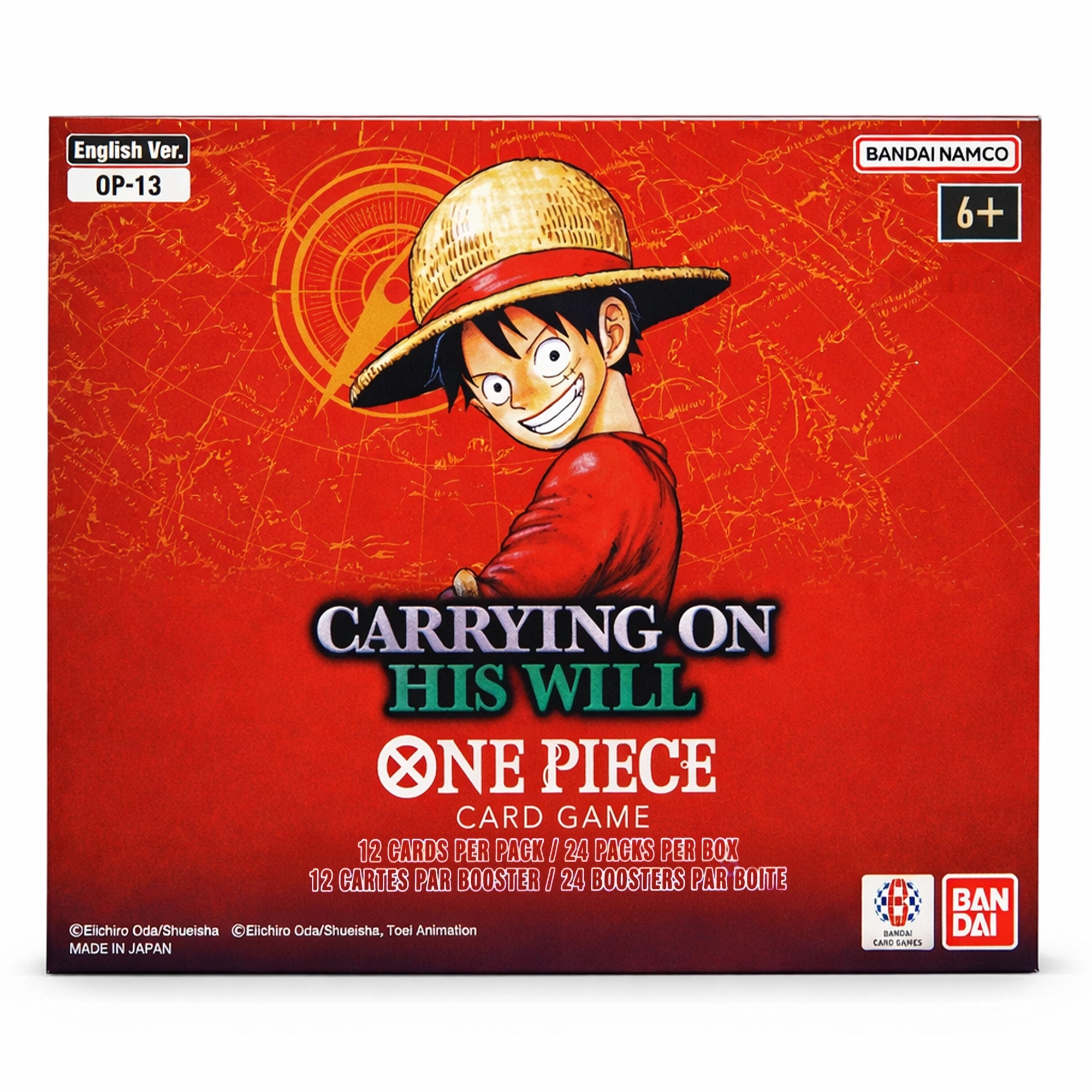 One Piece TCG OP13 – Carrying On His Will Booster Box