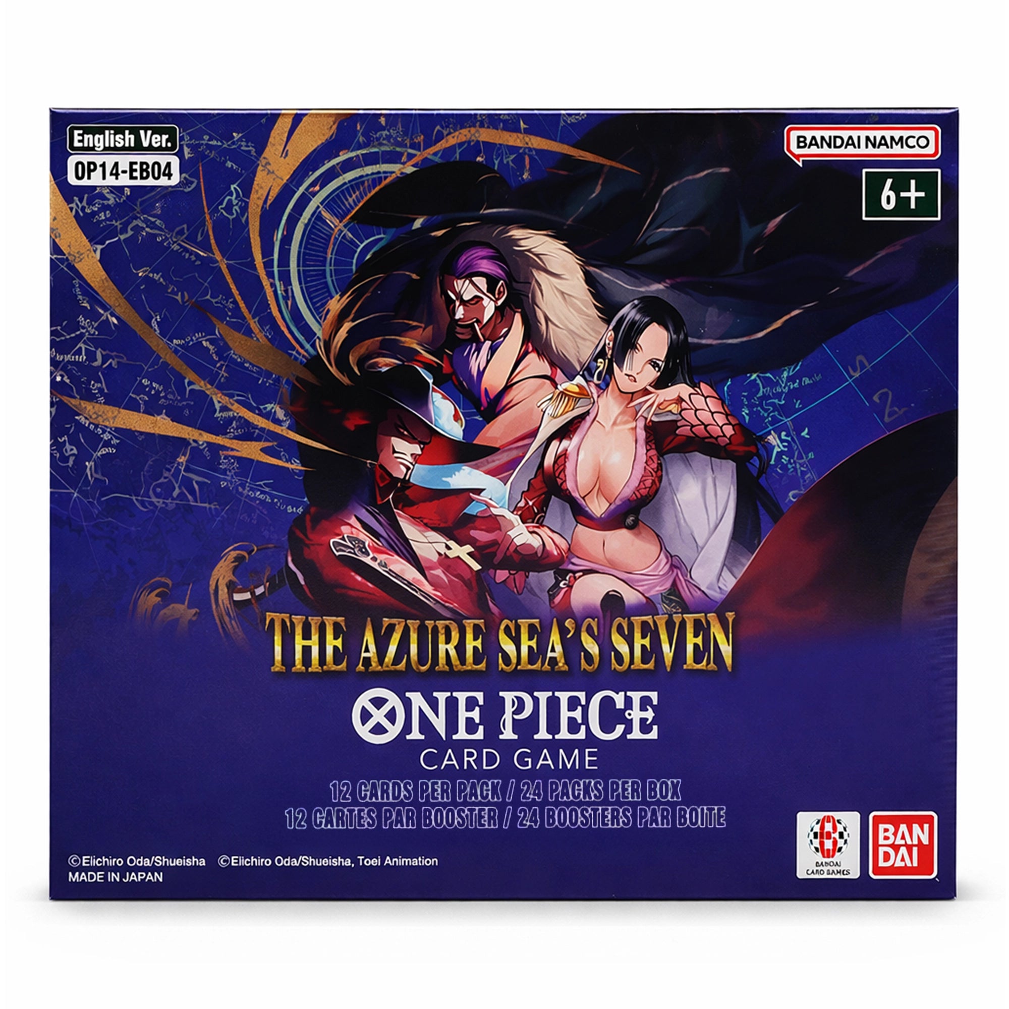 One Piece TCG OP14 – The Azure Sea's Seven Booster Box