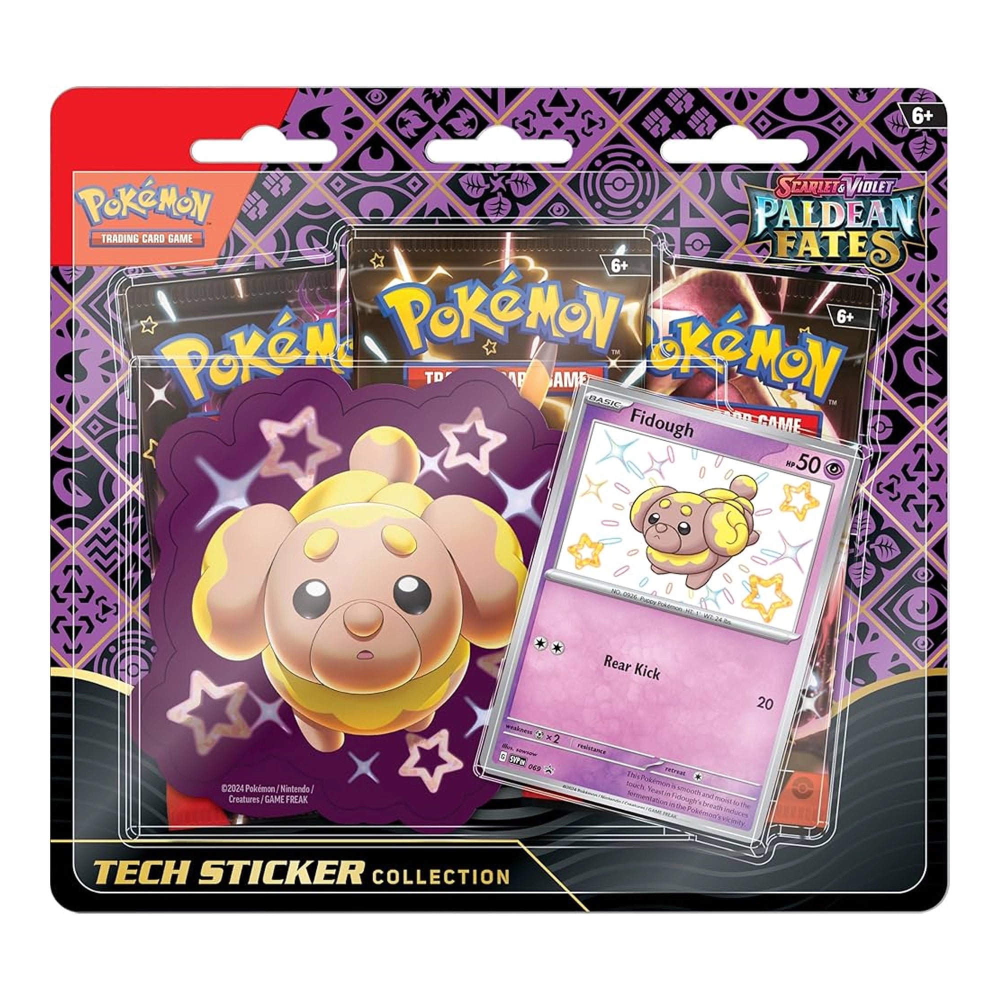 Pokemon Scarlet & Violet – Paldean Fates Tech Sticker Collection