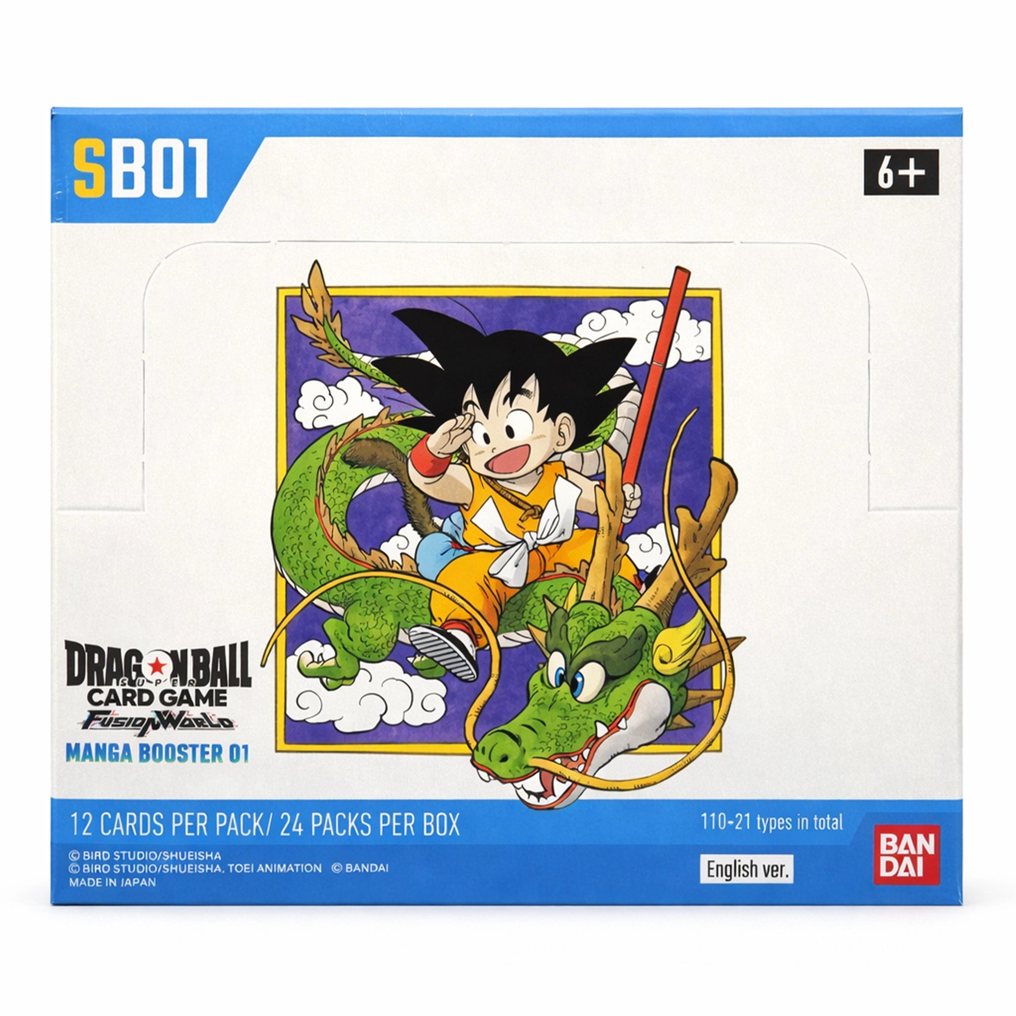 Dragon Ball Super TCG Masters SB01 – Manga Booster Booster Box – Card Hive
