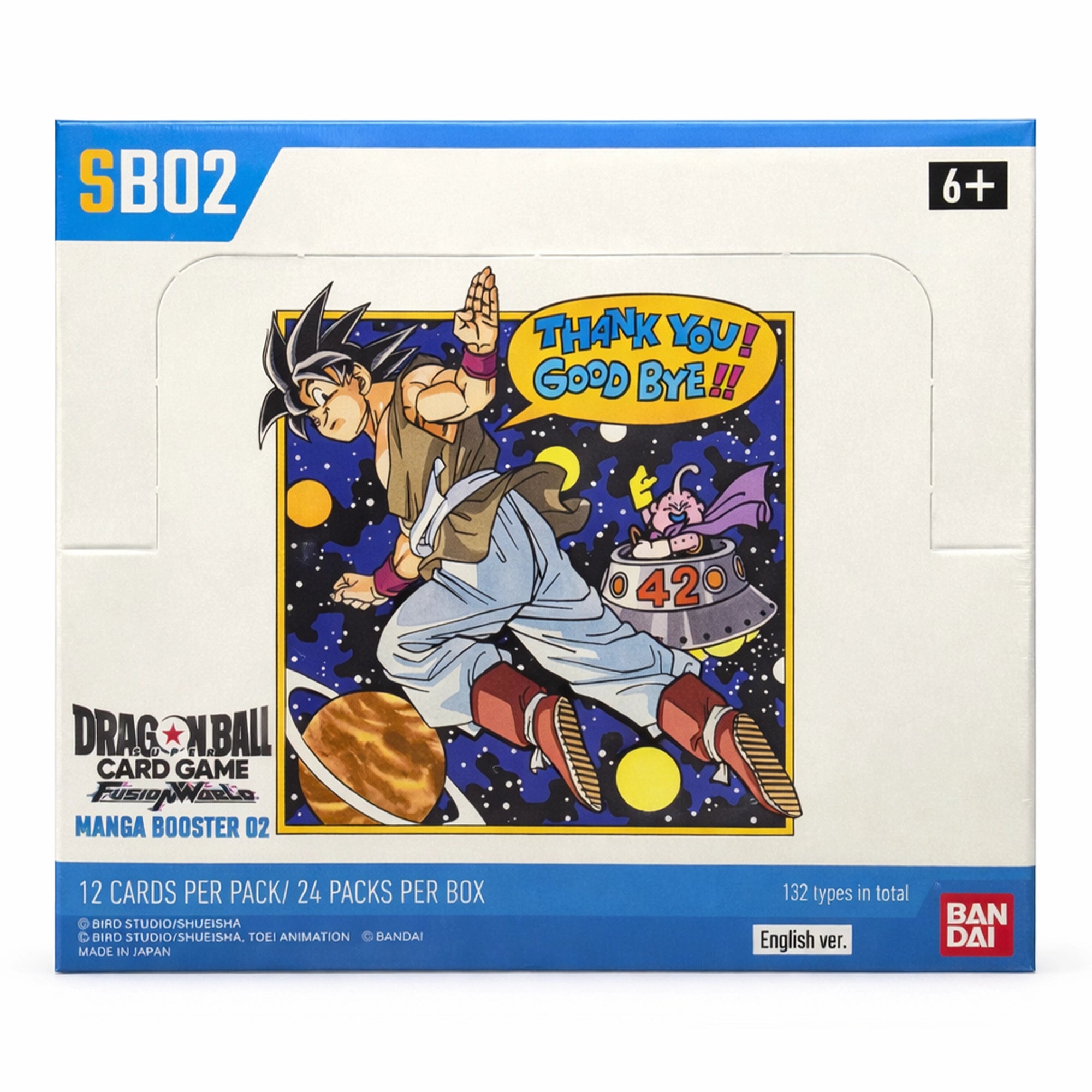 Dragon Ball Super TCG Masters SB02 – Manga Booster Booster Box
