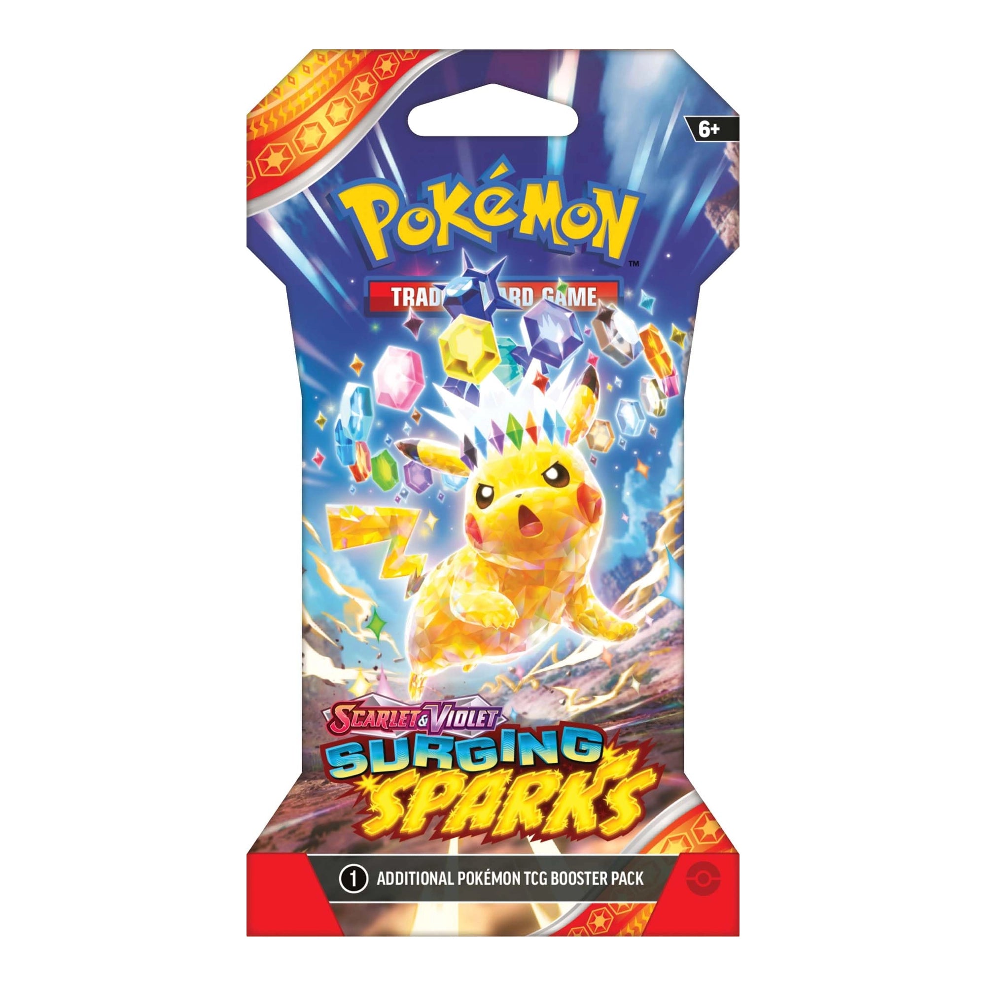 Pokemon Scarlet & Violet – Surging Sparks Sleeved Booster Pack