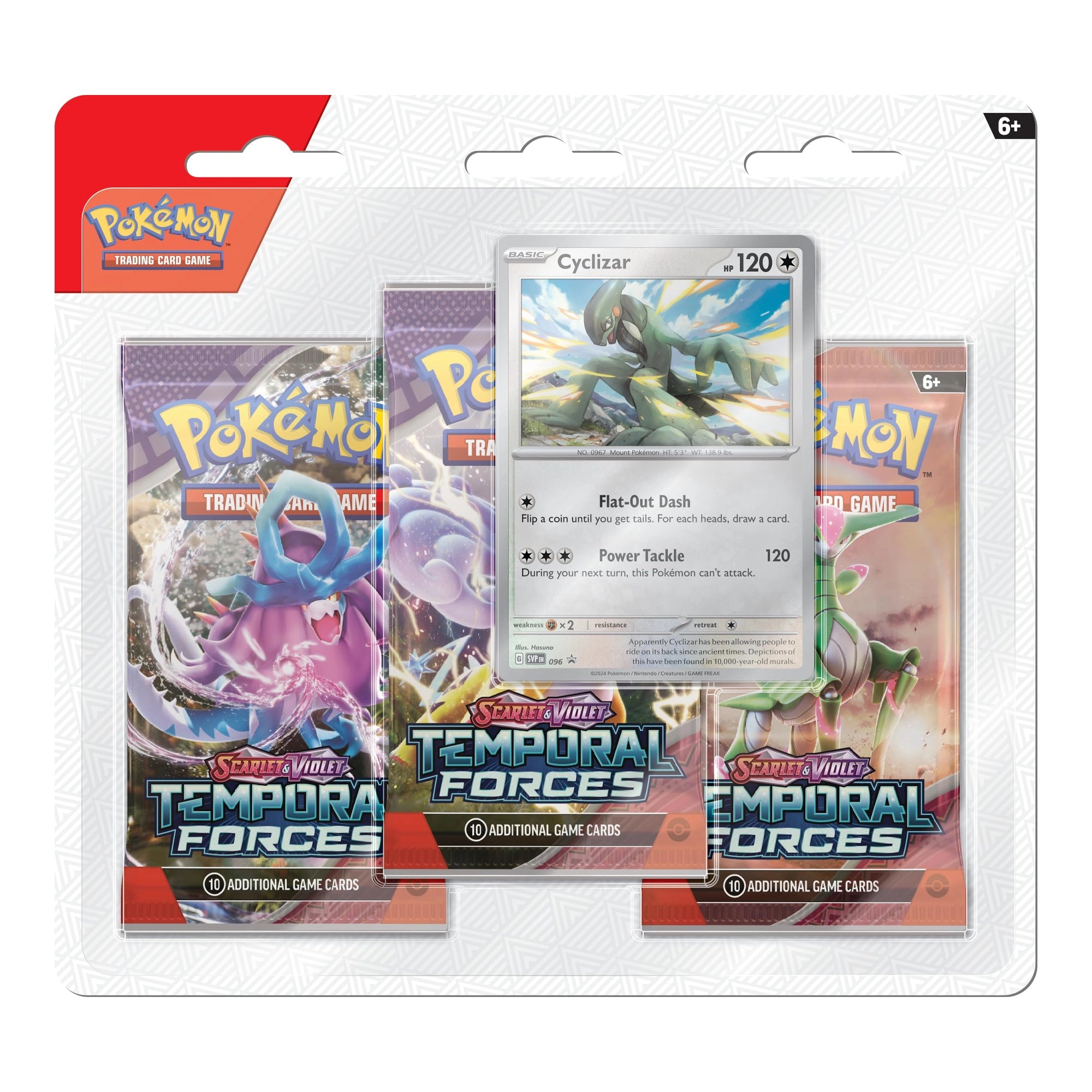 Pokemon Scarlet & Violet – Temporal Forces 3-Pack Blister