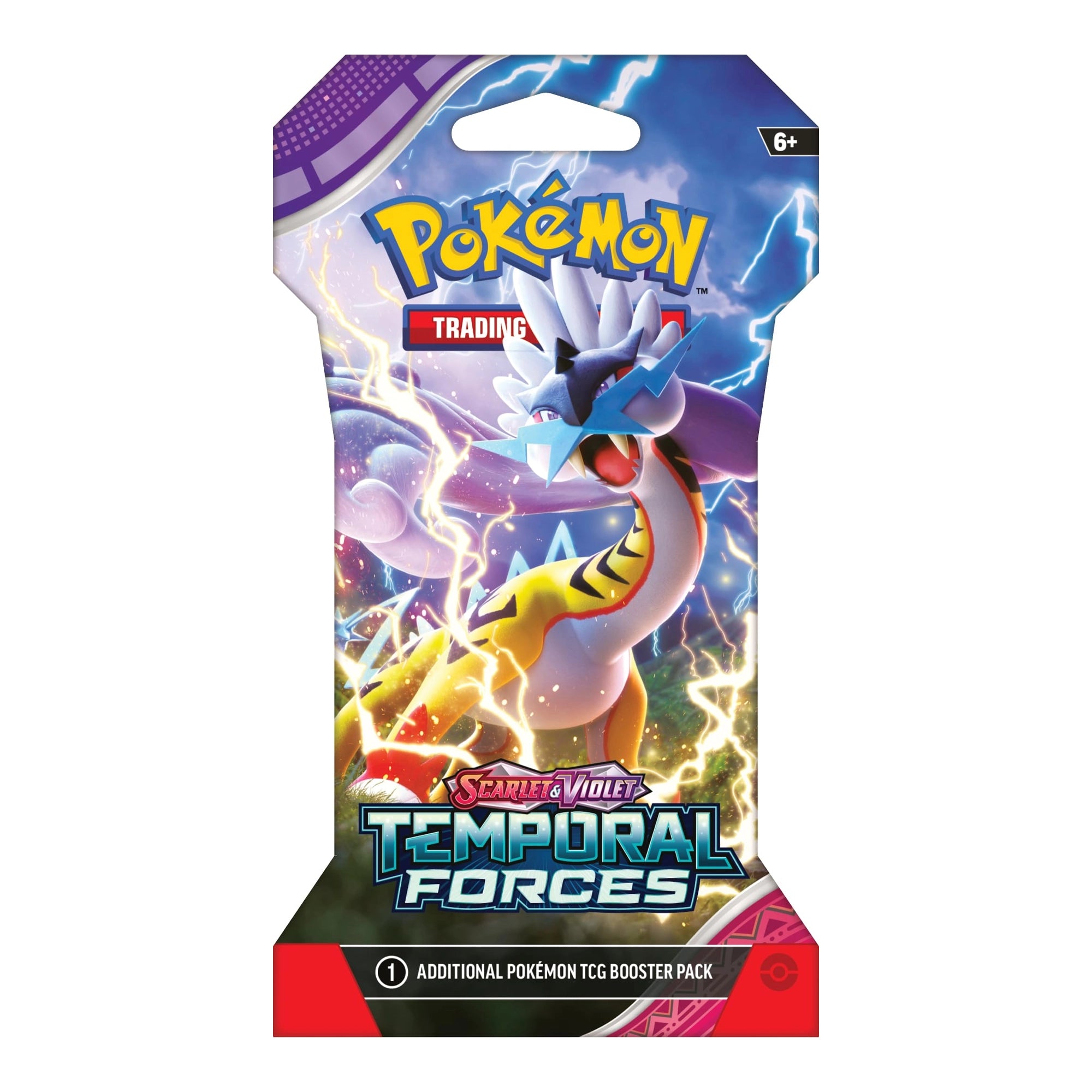 Pokemon Scarlet & Violet – Temporal Forces Sleeved Booster Pack